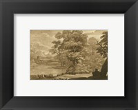 Framed Pastoral Landscape II