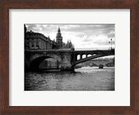 Framed Le Pont et Notre Dame