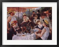 Framed Luncheon of the Boating Party, c.1881