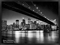 Framed Manhattan Skyline