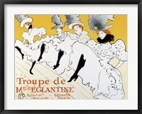 Framed Troupe de Mlle Eglantine