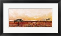 Framed Bhundu Landscape III