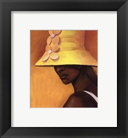 Framed Yellow Hat (petite)