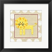 Katherine's Lion Framed Print