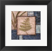 Framed Fern Montage I