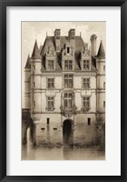 Framed Sepia Chateaux V