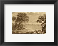 Framed Pastoral Landscape VI