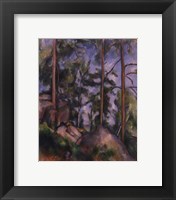 Framed Pines and Rocks (Fontainebleau), c. 1897