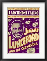 Framed Jimmie Lunceford: Larchmont Casino, 1938