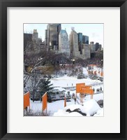 Framed Gates Wollman Rink, Central Park