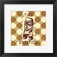 Framed Tiki Exotica