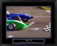 Framed Drive-Race Car