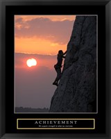 Framed Achievement - Climber