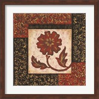 Framed 'Arabesque II' border=