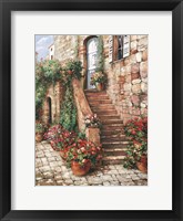 Framed Stone Stairway, Perugia