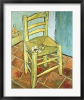 Framed Van Gogh's Chair