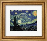 Framed Starry Night, c.1889