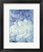 Framed White Rose with Larkspur No. 2, 1927