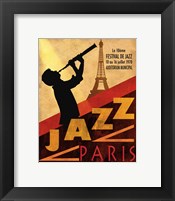 Framed 1970 Jazz in Paris