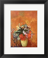 Framed Vase of Flowers, c.1905