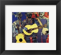Framed Three Folk Musicians, 1967