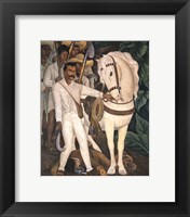 Framed Agrarian Leader Zapata