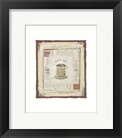 Cafe noir Framed Print