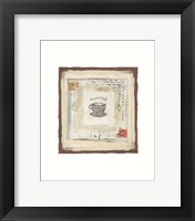 Espresso Framed Print