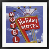 Framed Holiday Motel