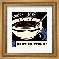 Framed Cup'pa Joe Best in Town