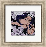 Framed Drowning Girl