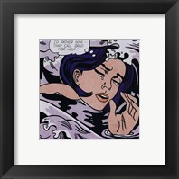 Framed Drowning Girl