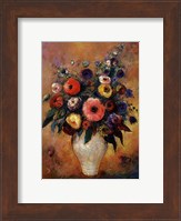 Framed Vase of Flowers, 1912