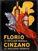 Framed Florio E Cinzano