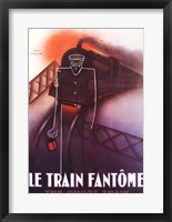 Framed Le Train Fantome