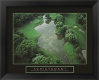 Framed Achievement - Golf Course