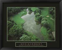 Framed Achievement - Golf Course