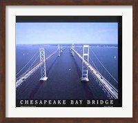 Framed Chesapeake Bay Bridge