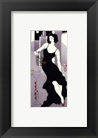 Framed La Dame En Noire