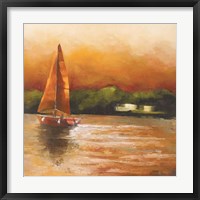 Framed Majorcan Sail I