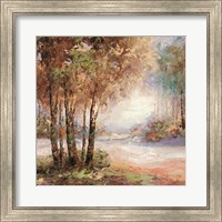 Framed 'Light In Balance II' border=