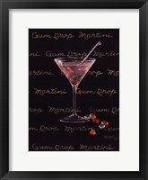 Framed Gum Drop Martini