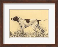 Framed Hunting Dogs-Pointer