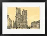 Framed Notre Dame