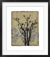 Branch In Silhouette II Framed Print