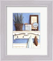 Framed Coastal Bath IV