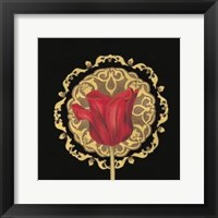 Framed Tulip Medallion II