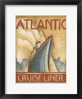 Framed Atlantic Cruise Liner