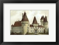 Petite French Chateaux I Framed Print