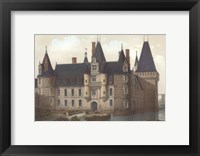 Framed Petite French Chateaux II